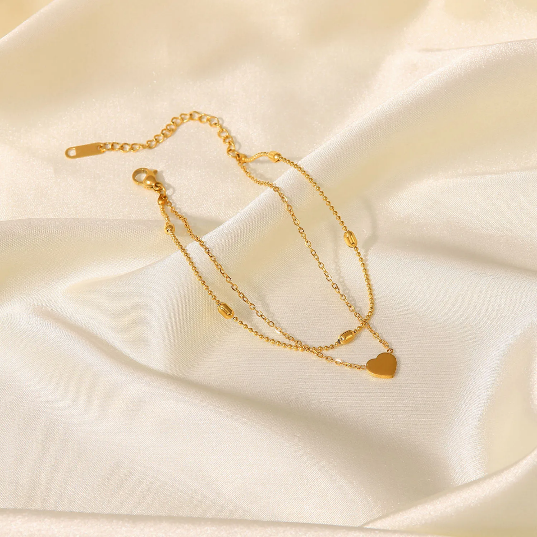 Heart Anklet