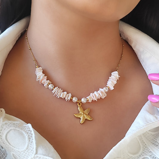 Pink Ocean Necklace