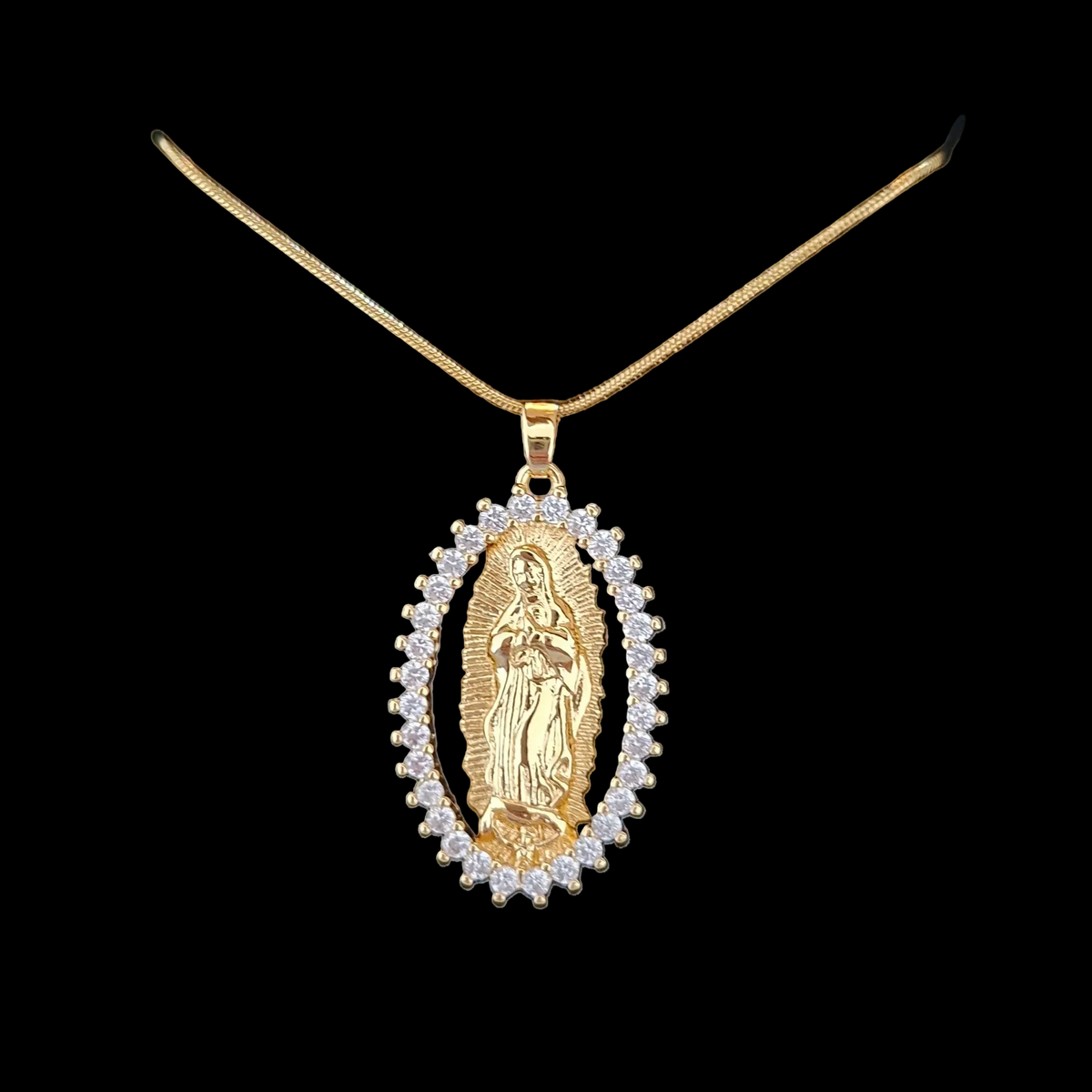 Large Virgin Mary Medal