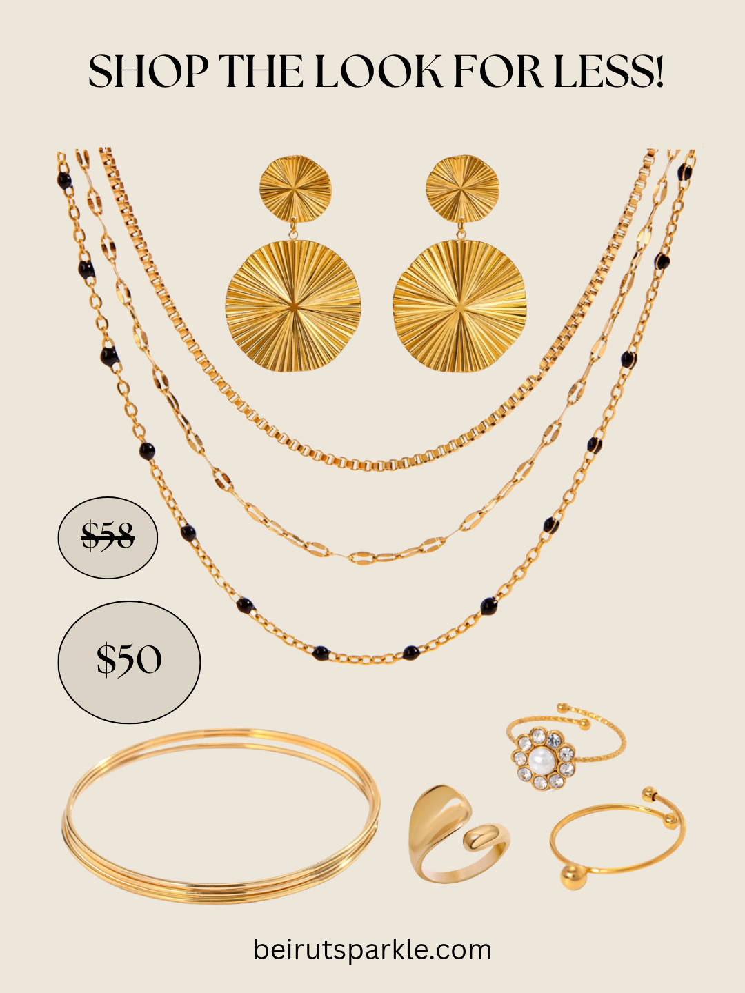 Shop The Look ✨ 8pcs Set
