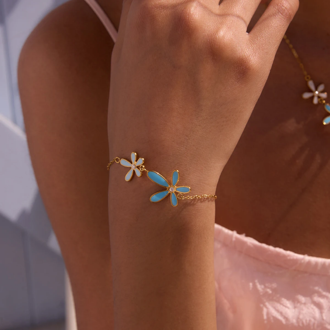 Blue Daisy Set