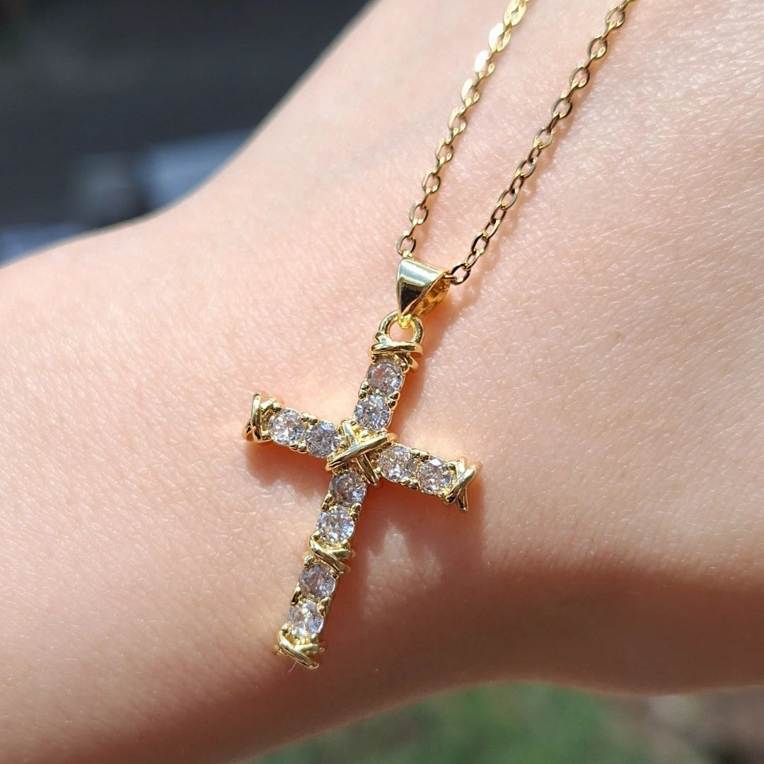 Knots Gems Cross