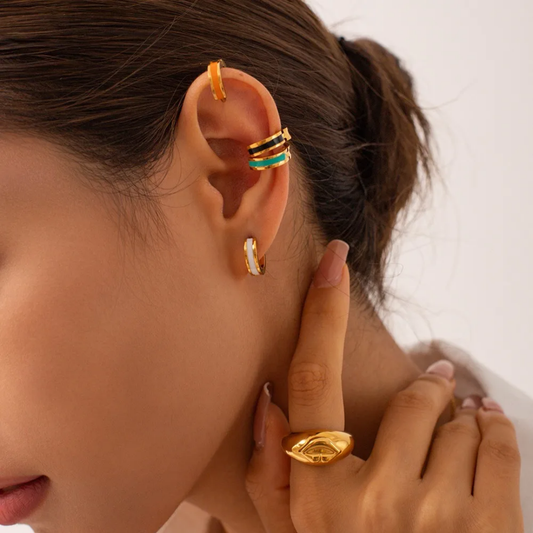 Green Mini Hoops
